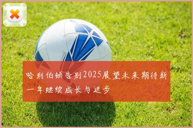 哈利伯顿告别2025展望未来期待新一年继续成长与进步